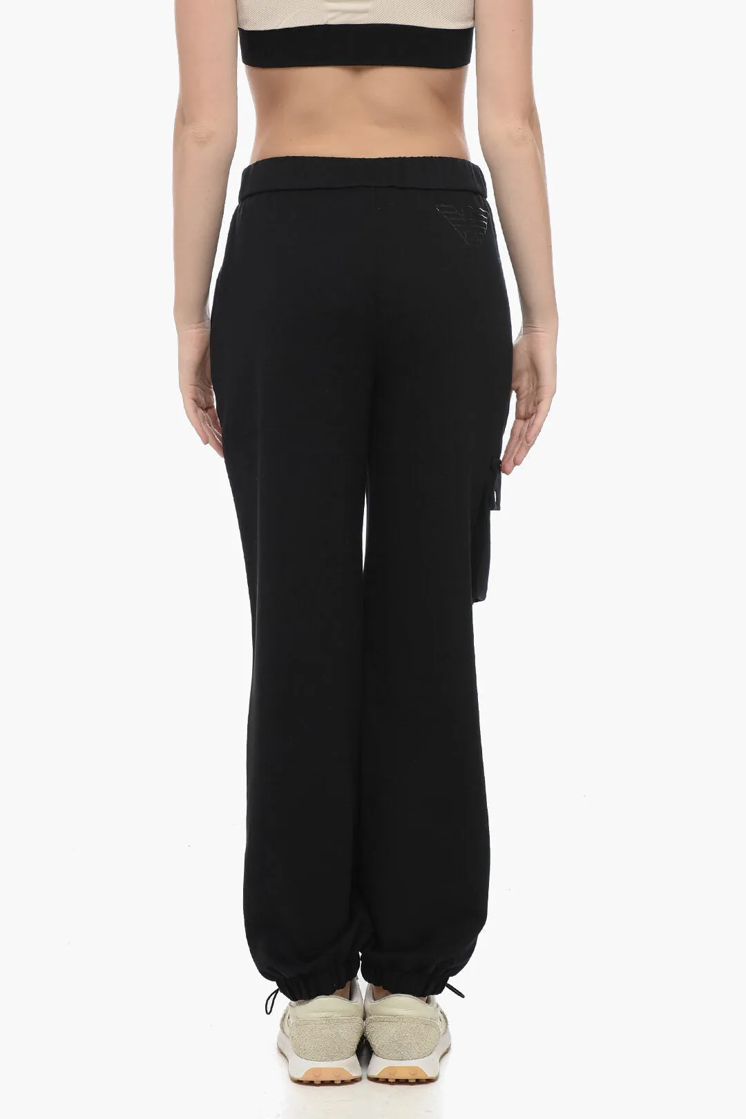 Armani EMPORIO Cargo Sweatpants with Drawstringed Ankles