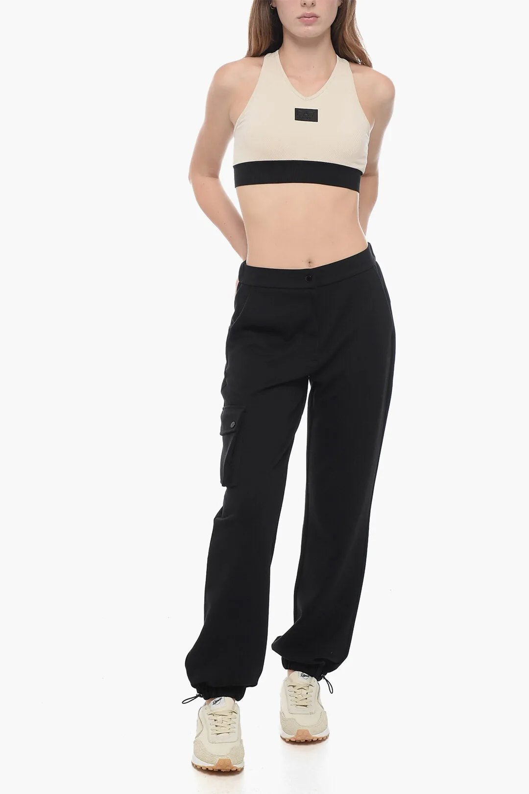 Armani EMPORIO Cargo Sweatpants with Drawstringed Ankles