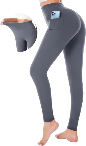 BETTERCHIC Yoga Pants Women High Waisted Tummy Control Yoga Leggings Buttery Soft Leggings Workout Leggings with Pockets