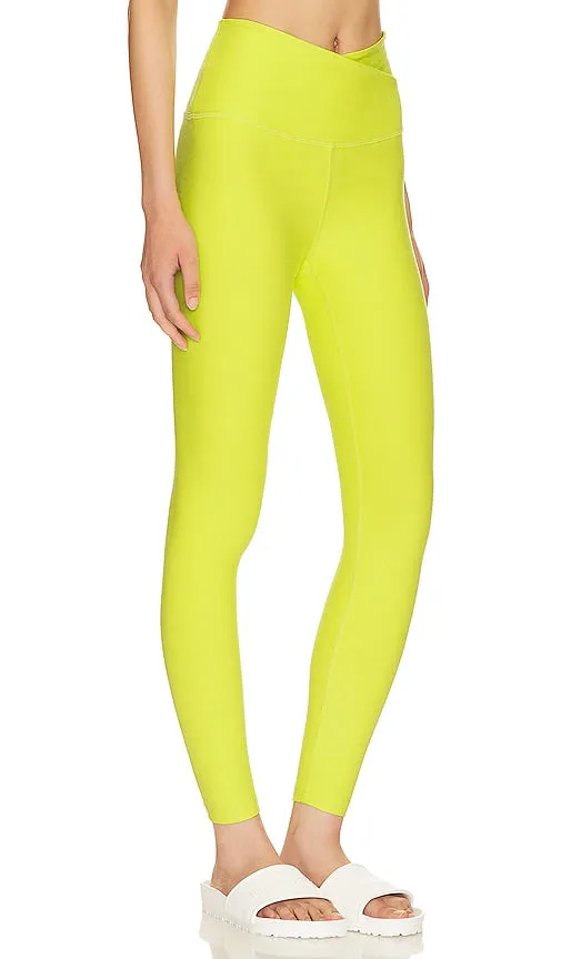 Beyond Yoga Spacedye At Your Leisure High Waisted Midi Legging in Lemon