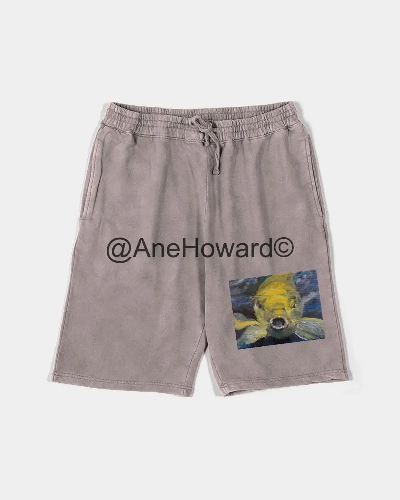 Charles the Koi Unisex Vintage Shorts