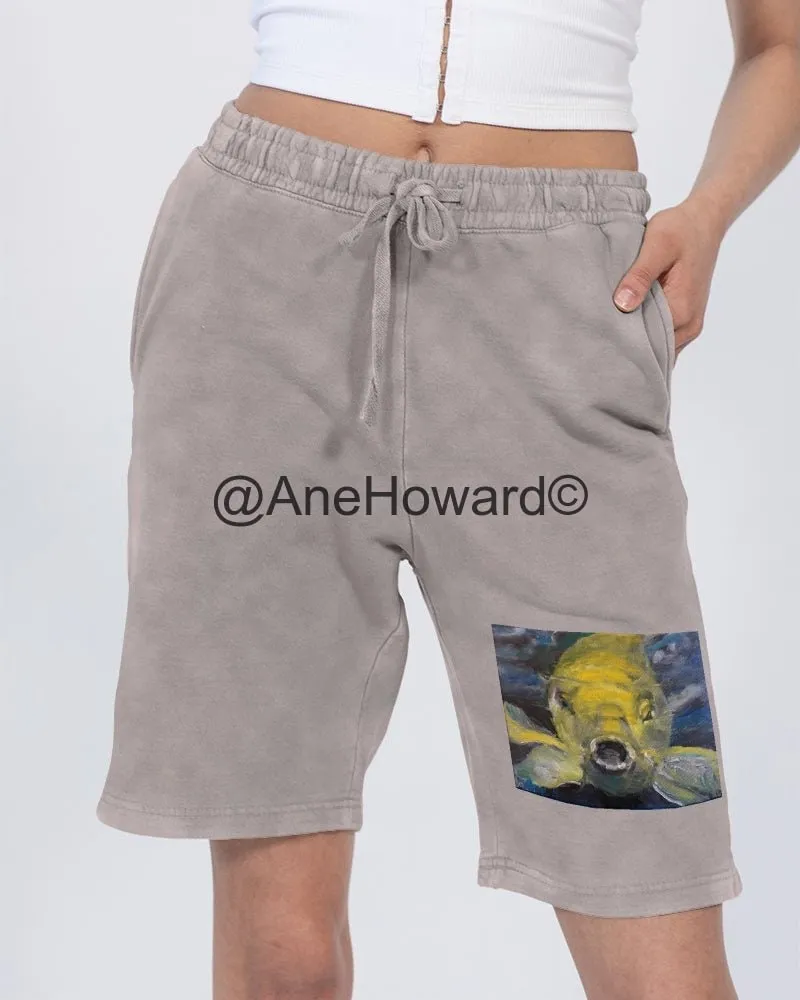 Charles the Koi Unisex Vintage Shorts