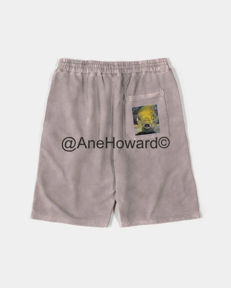 Charles the Koi Unisex Vintage Shorts