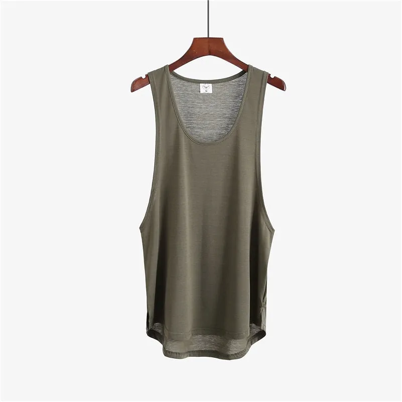 Fitness  sleeveless  undershirt