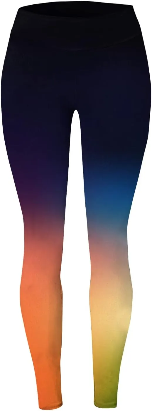 LCMTWX Leggings with Pockets for Women Long Slim Leggings Printed Elastic Casual Pants Leggings with Pockets Cold Weather