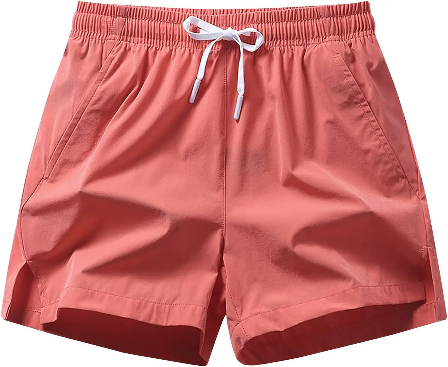 Men's Gym Shorts 5" Quick Dry Workout Running Sports Shorts with Pockets Elastic Waist Drawstring Athletic Shorts