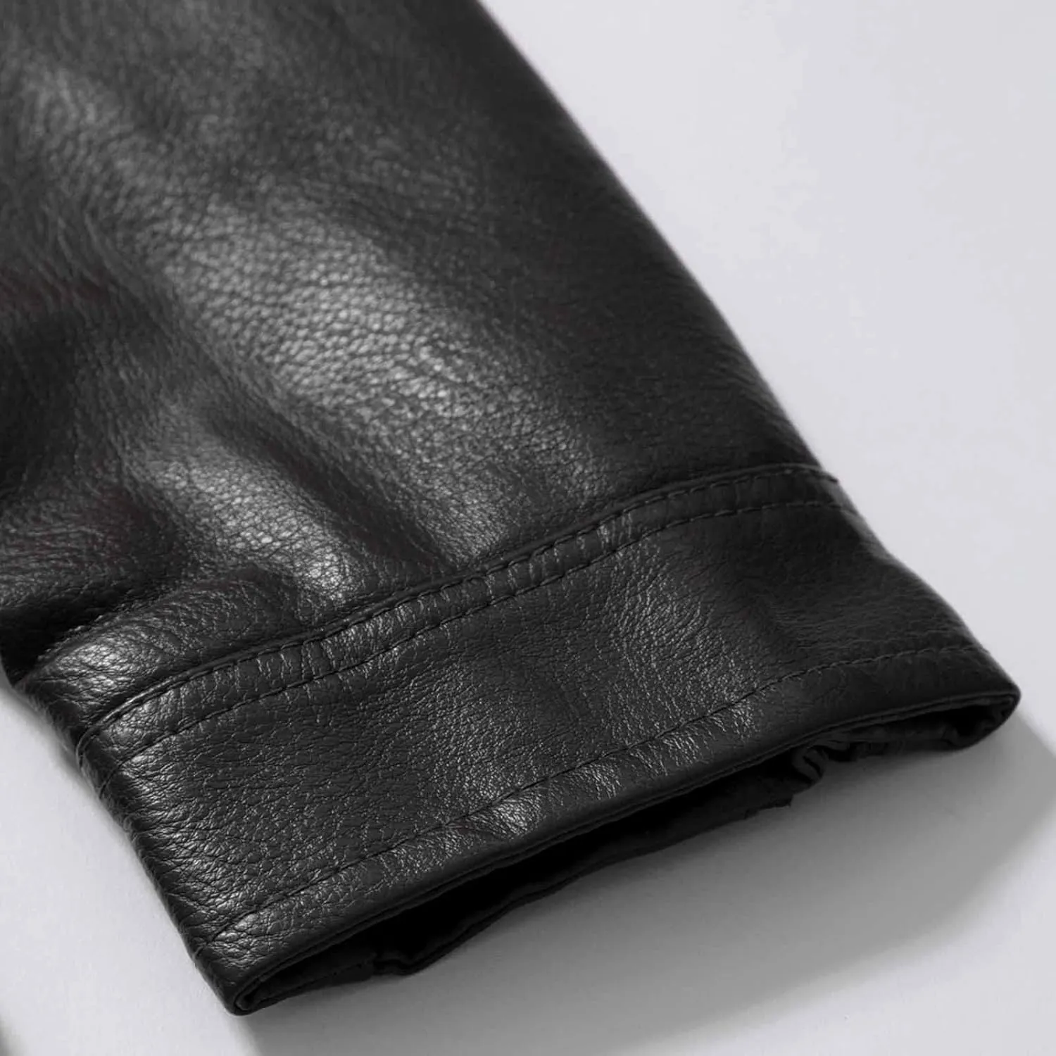 Men's Vintage Stand Collar Motorcycle Biker Jacket Casual Zip Up Moto Crop Slim Fit Winter PU Leather Jackets Coat