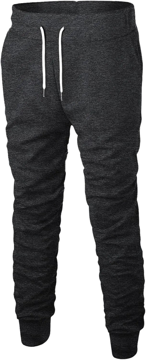 Ohoo Sweatpants for Men with Pockets Running Jogging Workout Track Pants