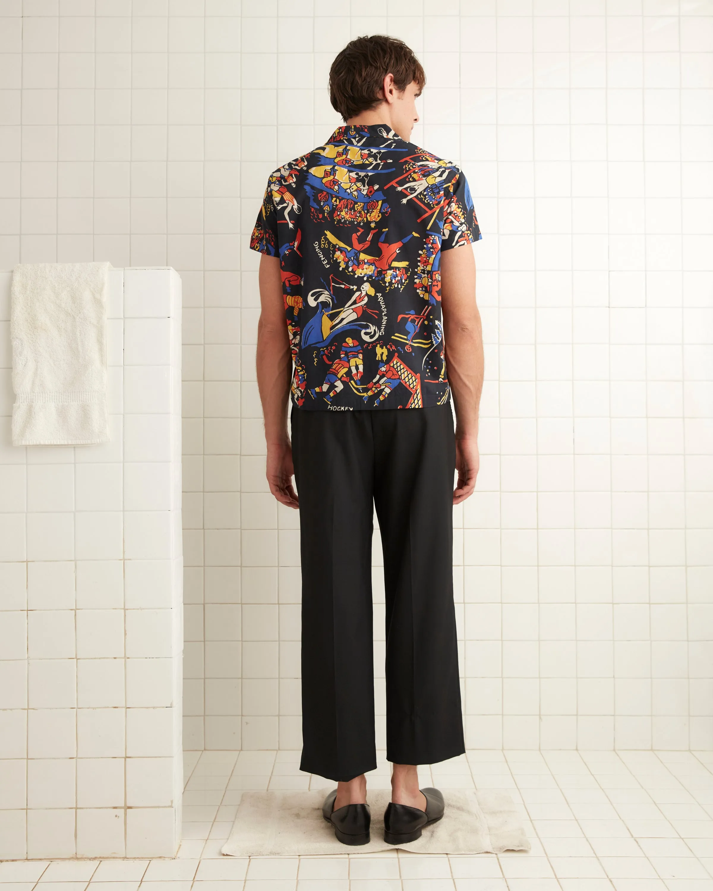 Pastimes Short Sleeve Shirt - Black/Multi