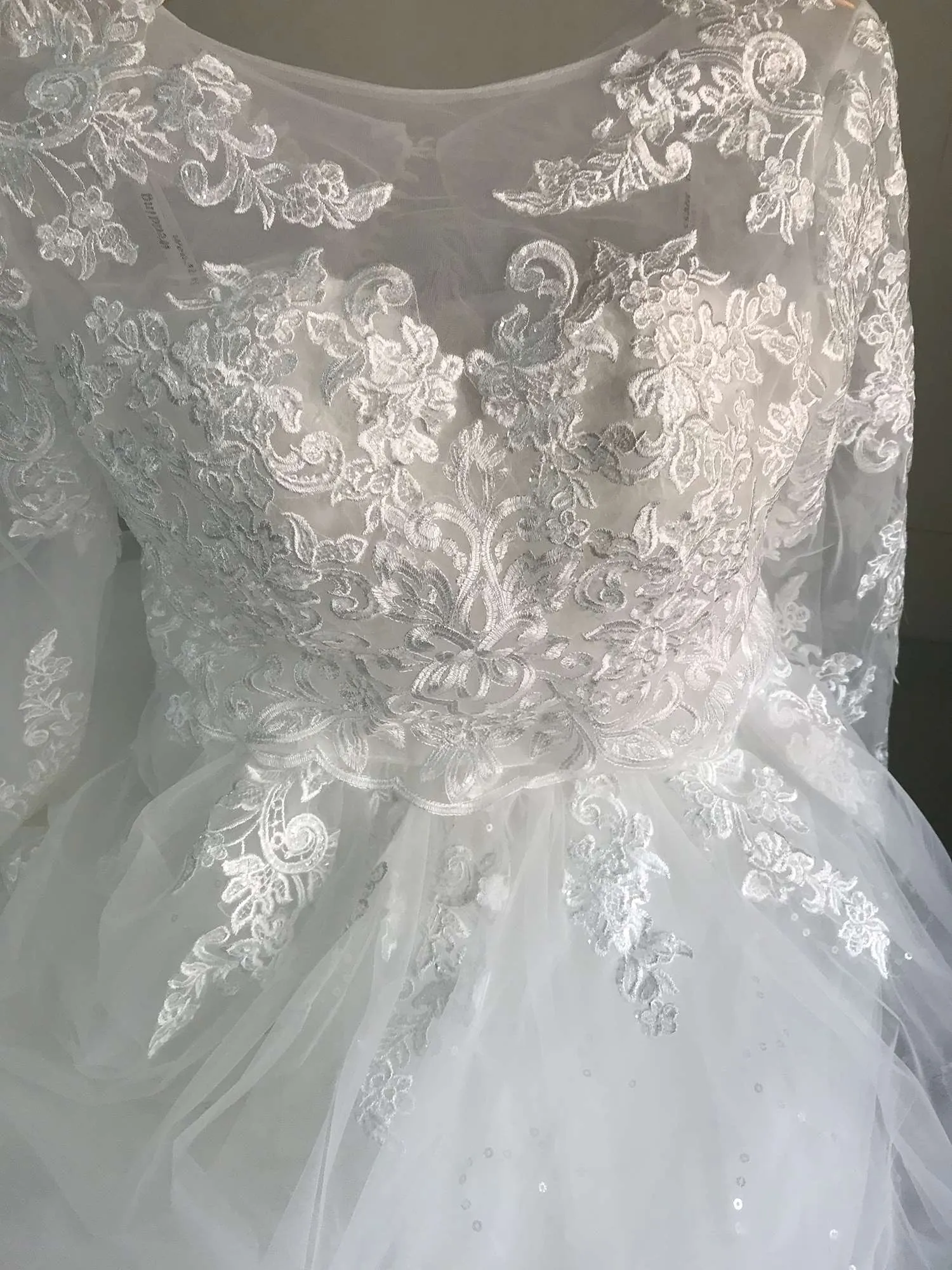 Premium Ball Wedding Gown/Cover-Up Set All Sizes
