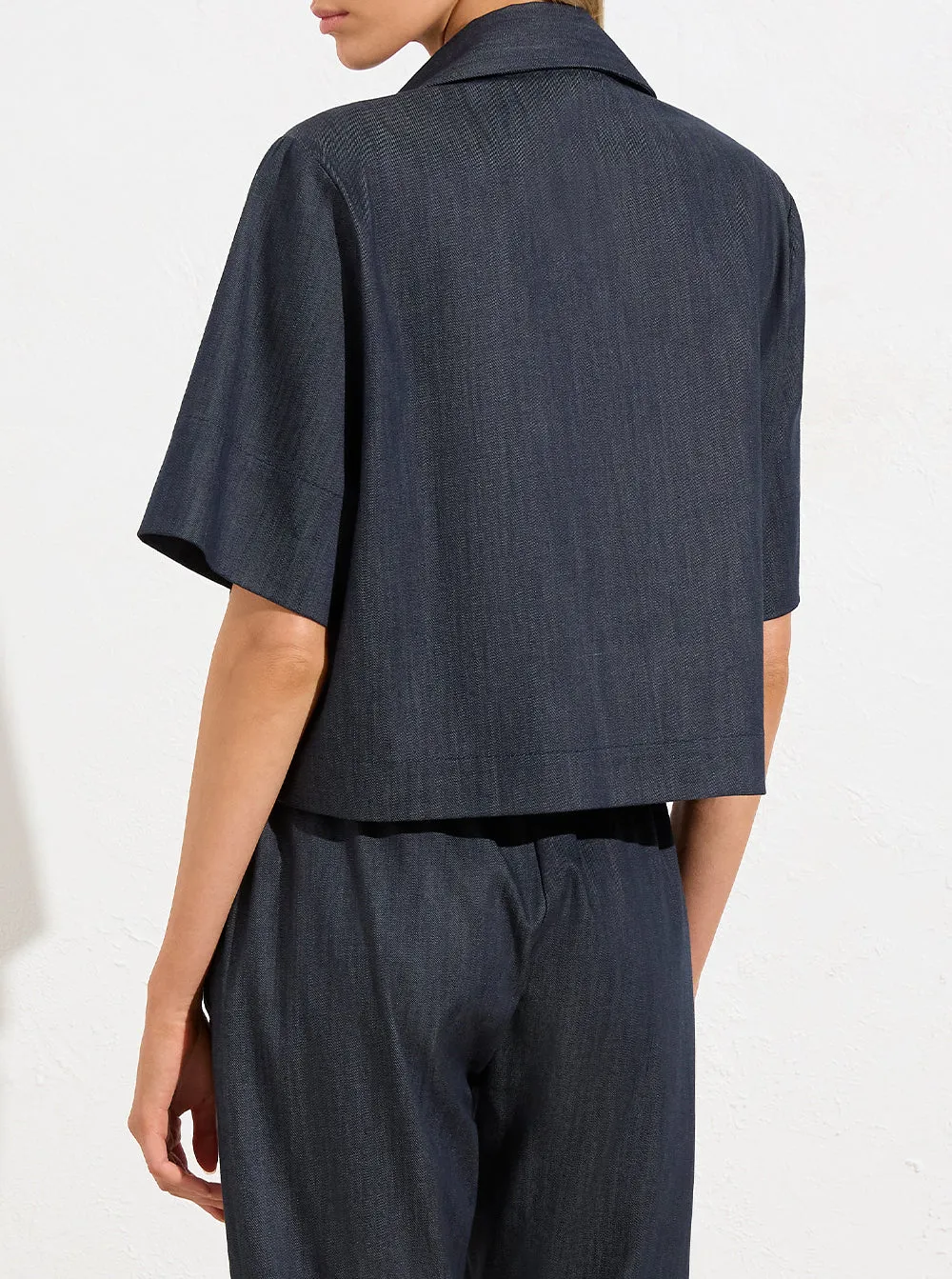 SS Zip Bomber - Deep Indigo