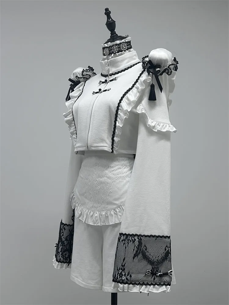 Suit China Maid Angel Sportswear Frill Aqua Apron Neighborhood