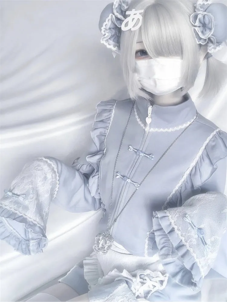Suit China Maid Angel Sportswear Frill Aqua Apron Neighborhood