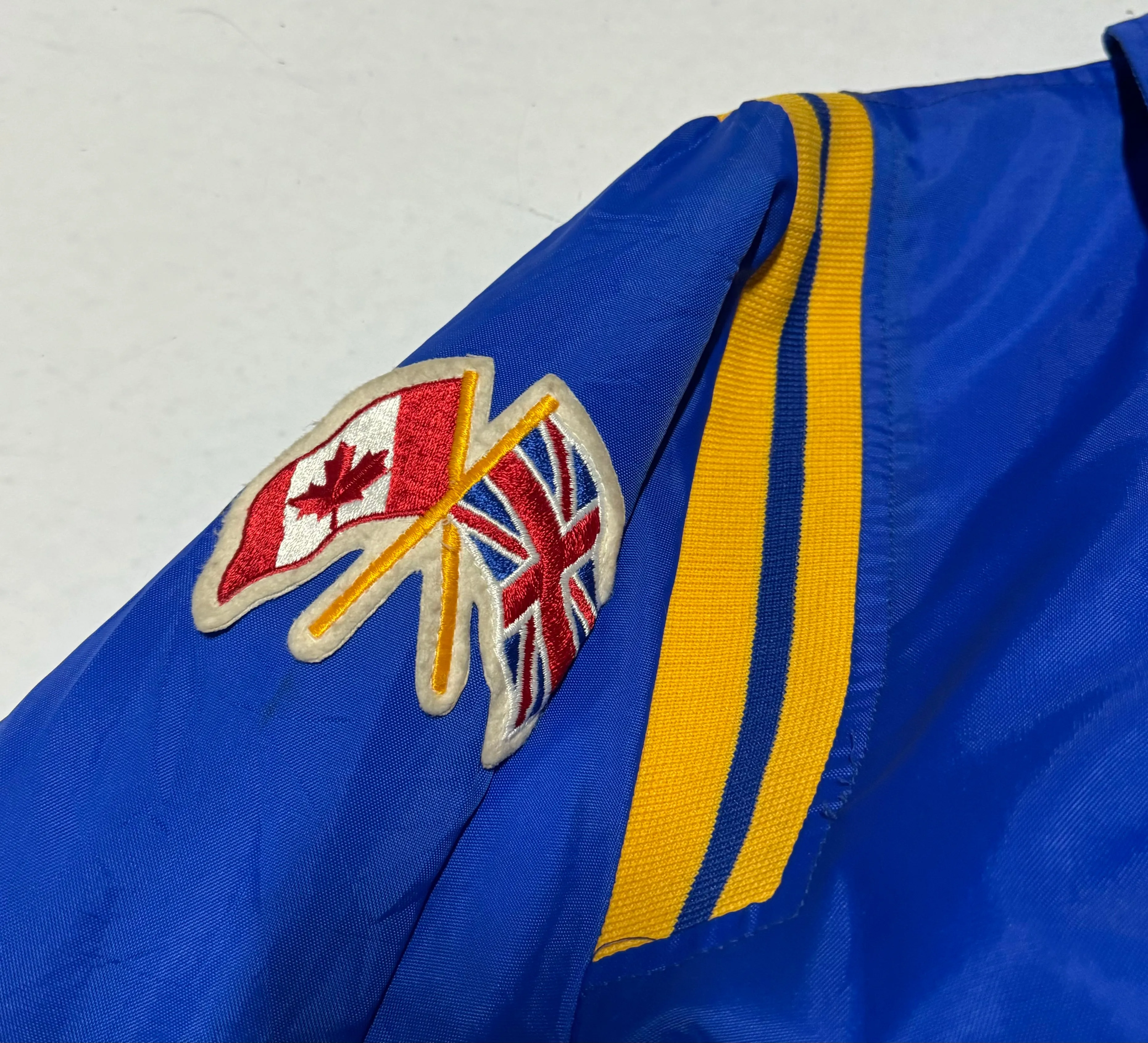 Vintage Blue Canada Trucker Jacket (L)