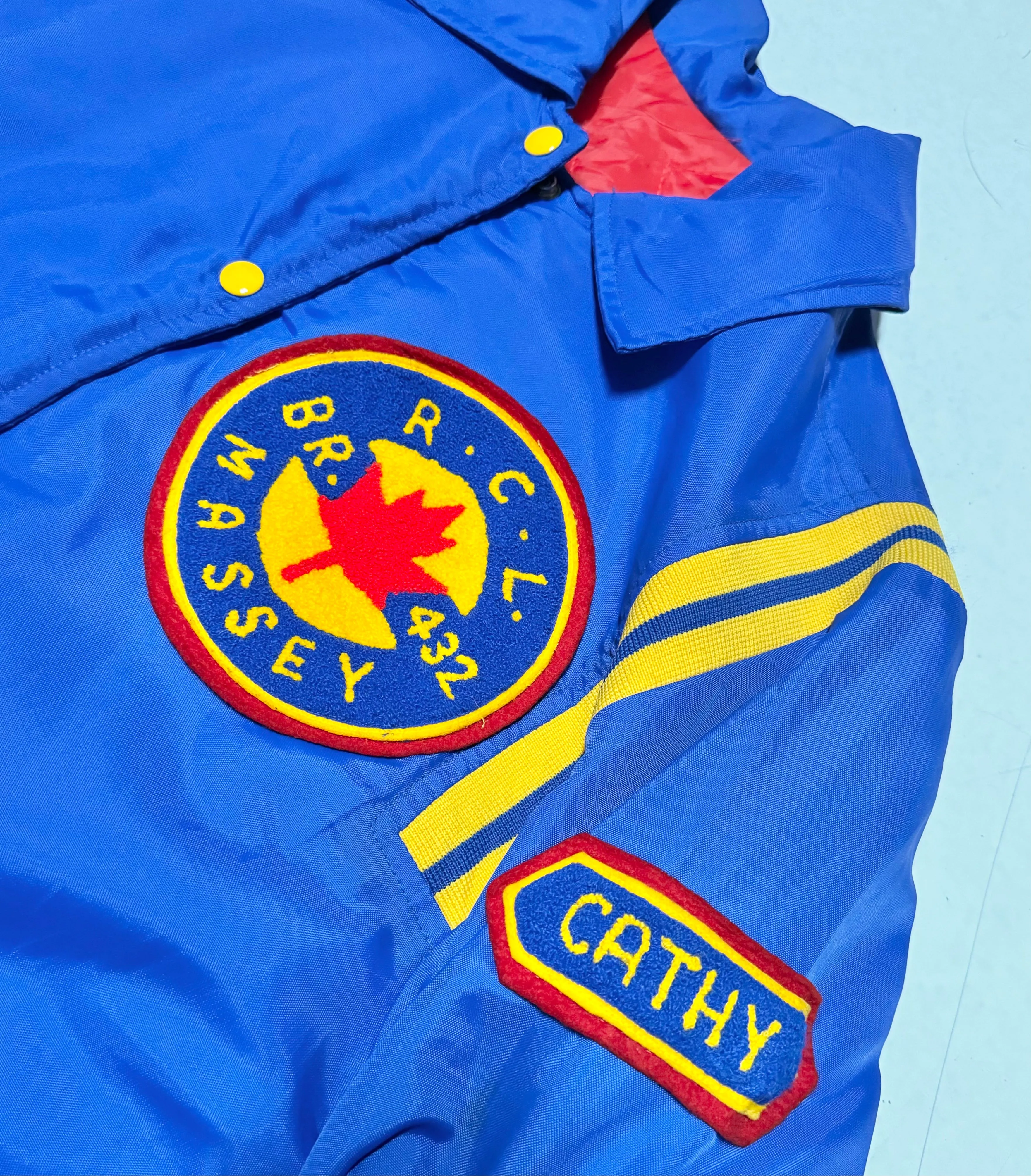 Vintage Blue Canada Trucker Jacket (L)