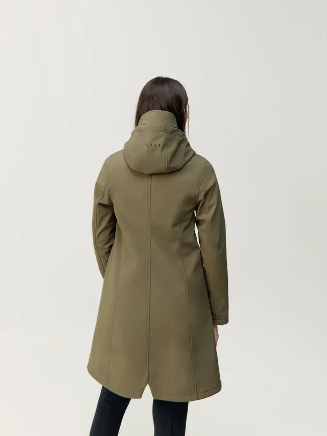 Walnut Trench Jacket