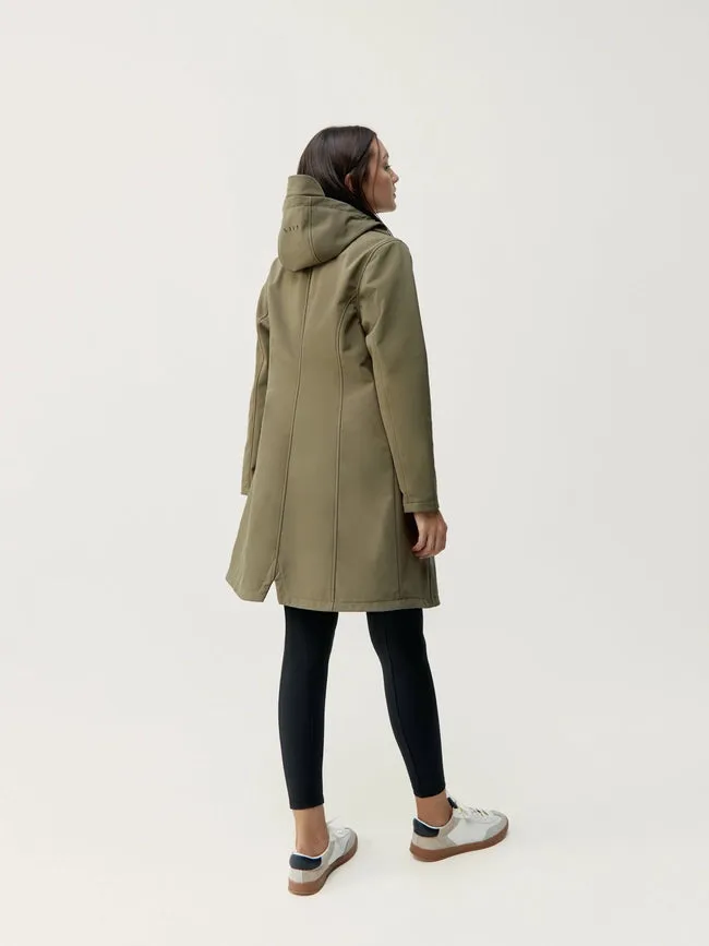Walnut Trench Jacket