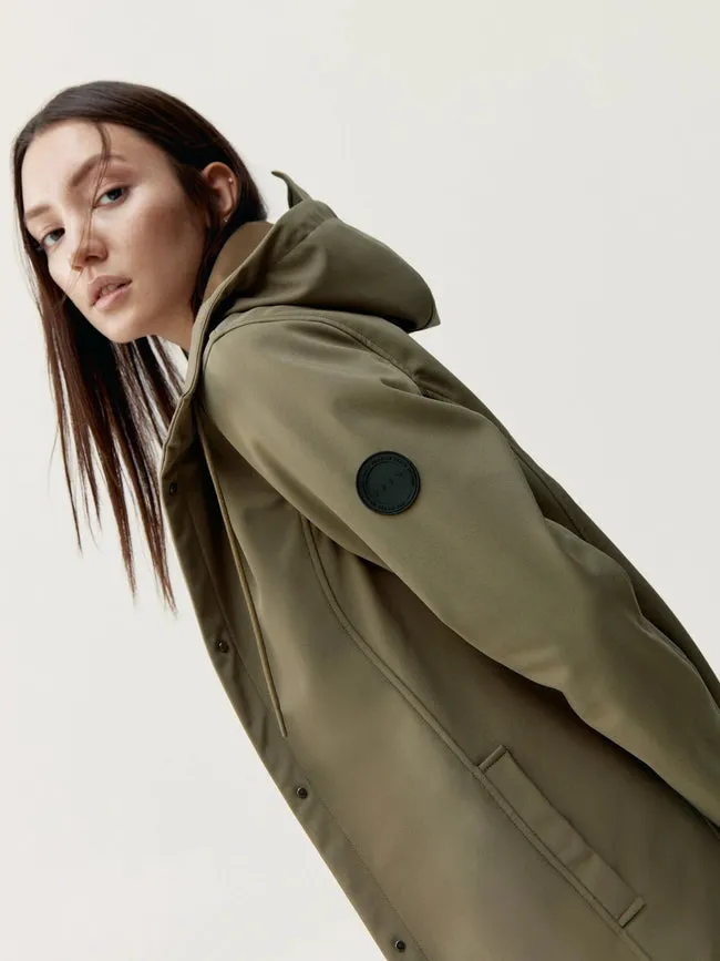 Walnut Trench Jacket