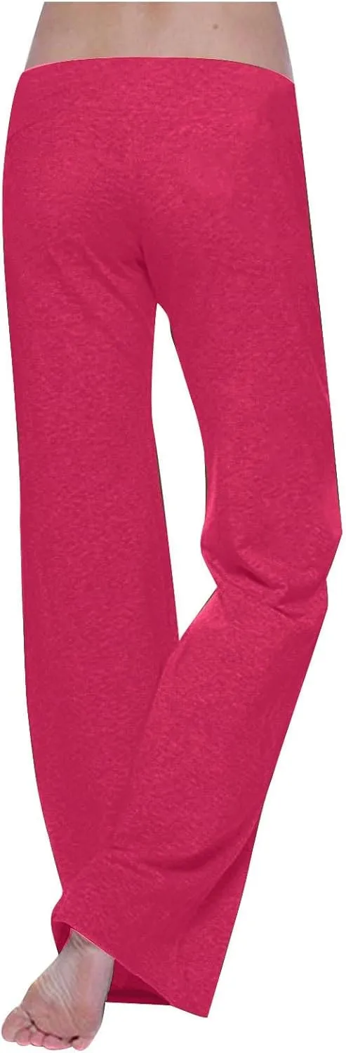 Yoga Flare Leggings for Women High Waisted Casual Sweat Pants Workout Leggings Cargo Pockets Bootcut Yoga Pants